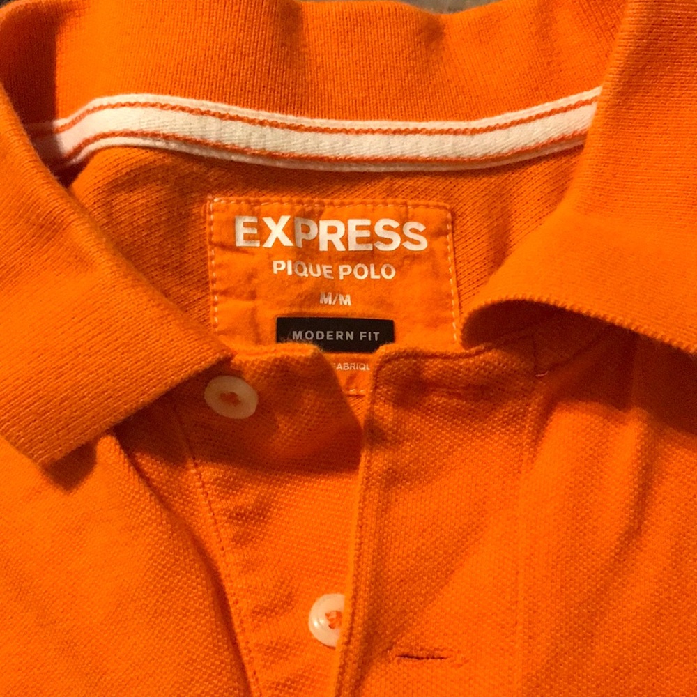 Express short sleeve polo shirt
